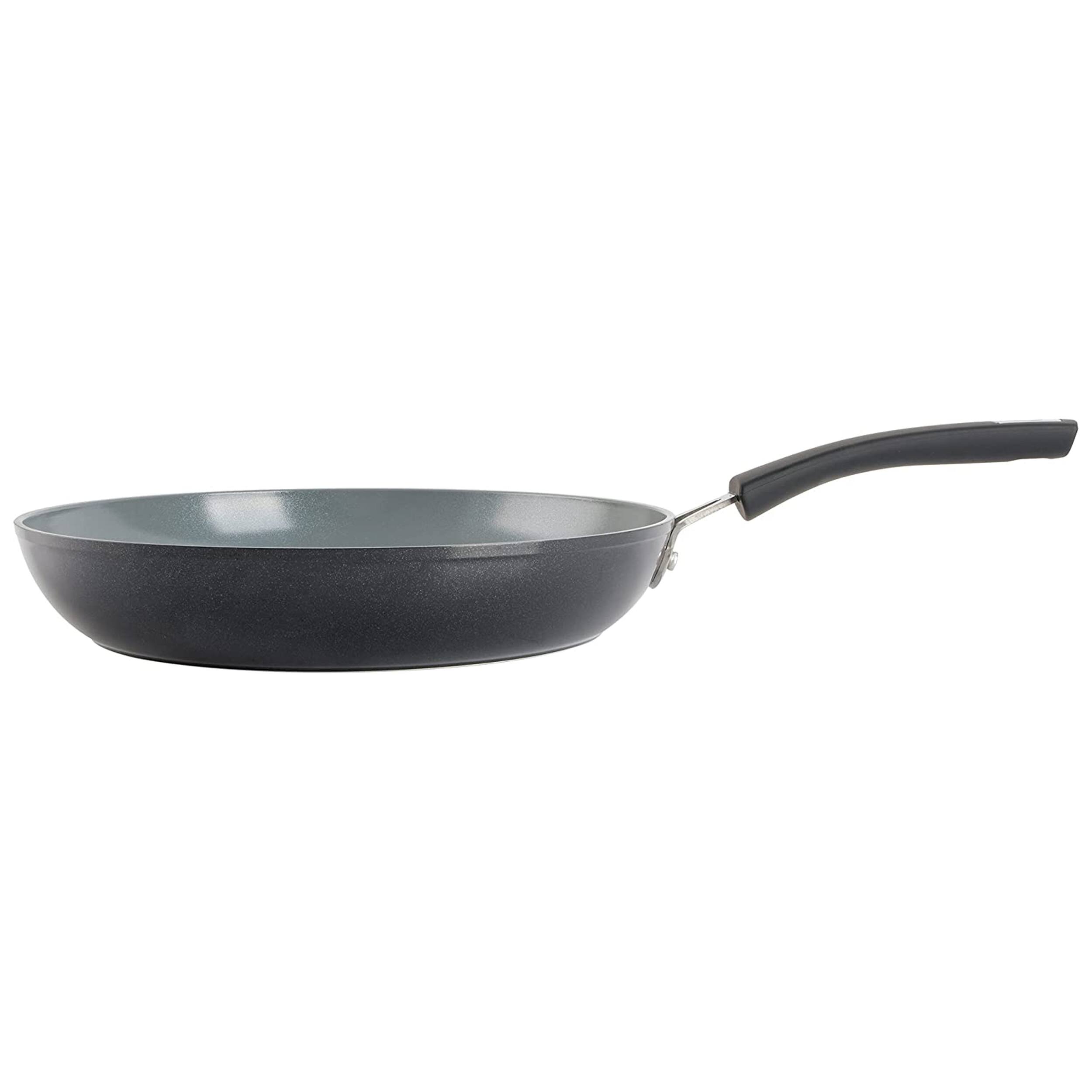 Alt View 1. Gibson - Kenmore Arlington 8 Inch Nonstick Aluminum Frying Pan in Black Diamond - Black.