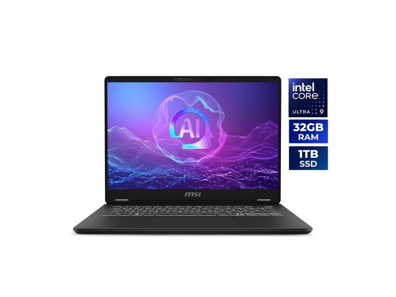 MSI - Prestige 14 AI+ Laptop Intel Core Ultra 9 288V 32GB RAM 1TB NVMe SSD Windows 11 Home (C2VMG-034US)