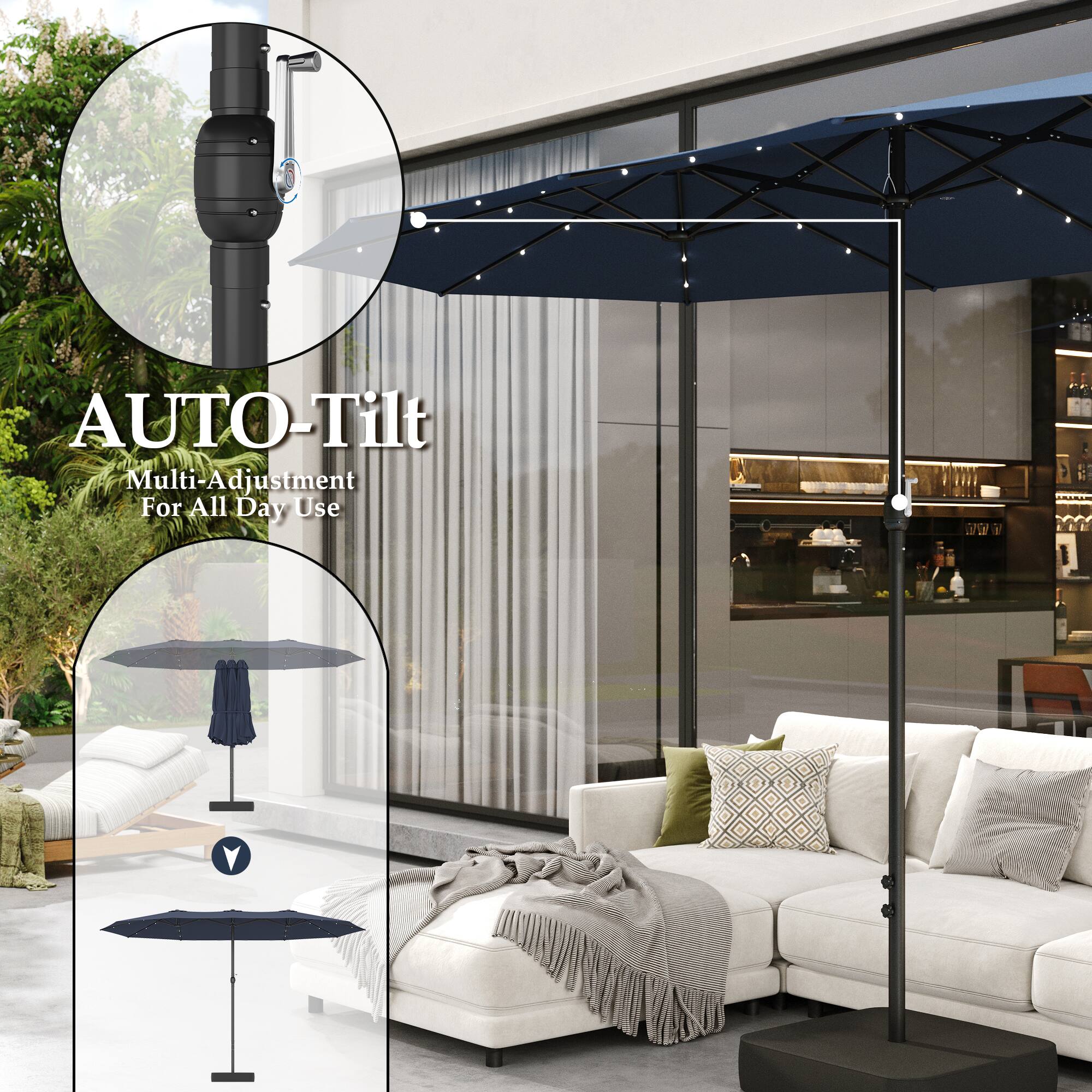 AUTO-Tilt  
Multi-Adjustment  
For All Day Use