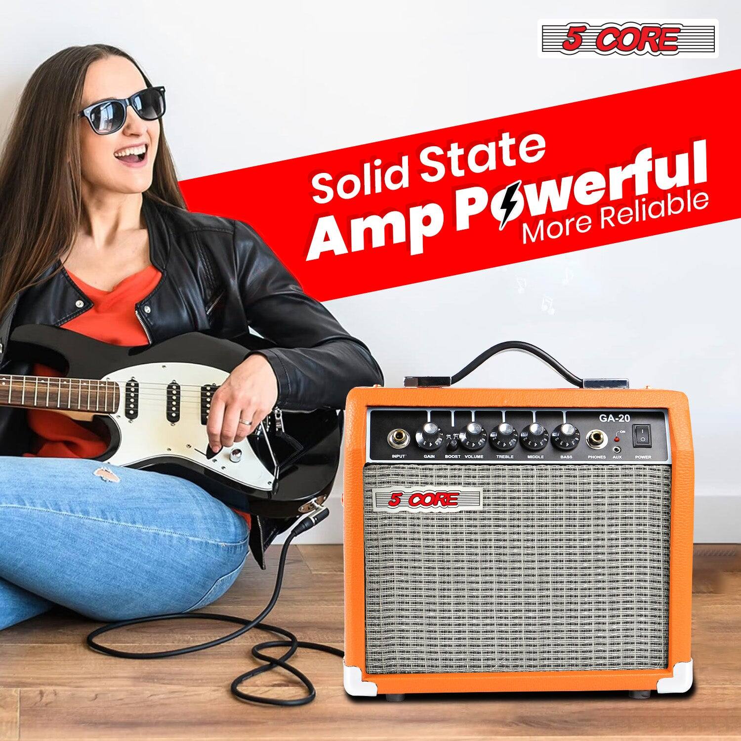 5 CORE  
Solid State Amp Powerful More Reliable  

GA-20