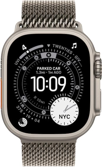 Apple Watch Ultra 3 (GPS+Cellular) 49mm Titanium Case with Apple Watch Ultra 3 (GPS+Cellular) 49mm Titanium Case with