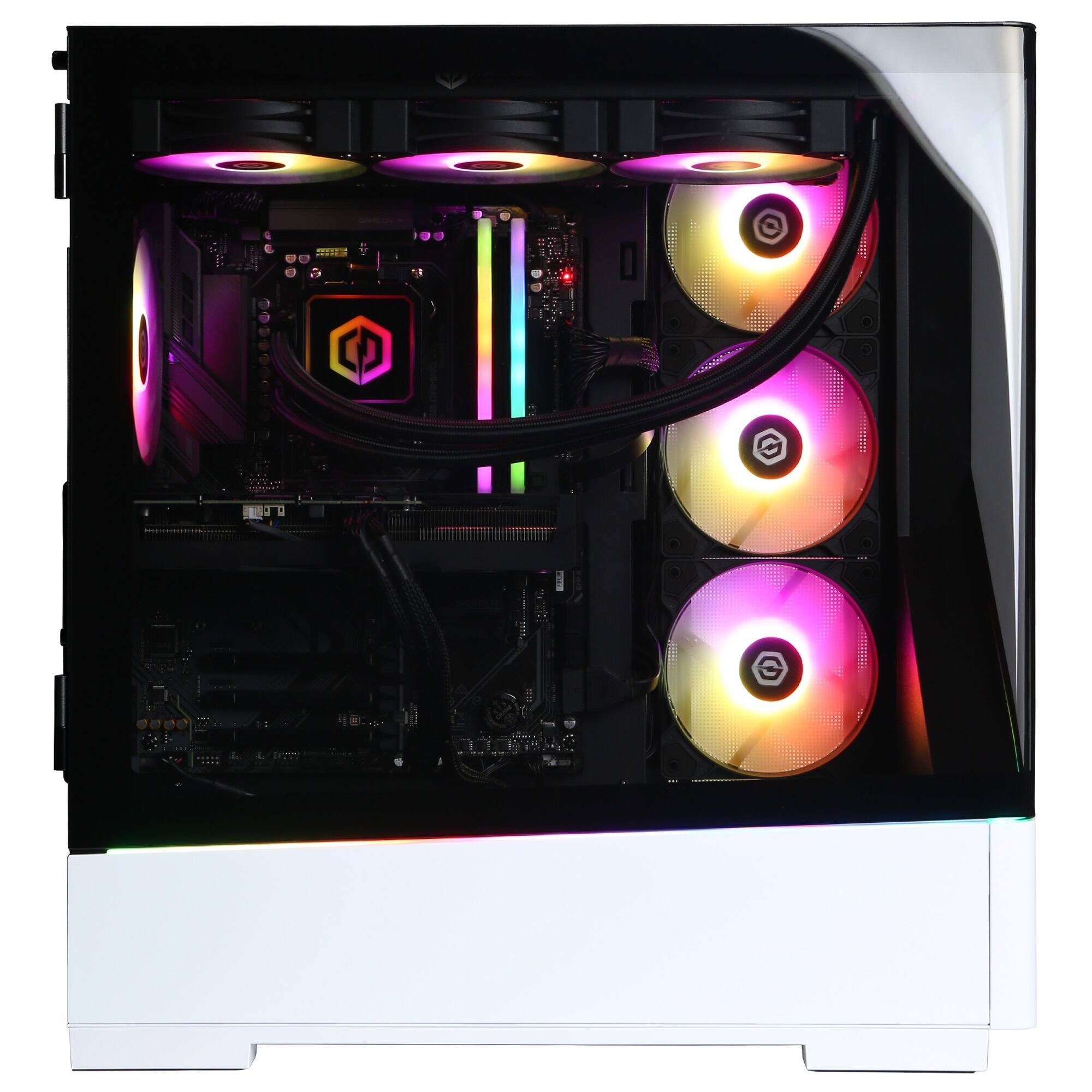 CyberPowerPC Gaming Desktop AMD Ryzen 9 9900X3D 2025 NVIDIA