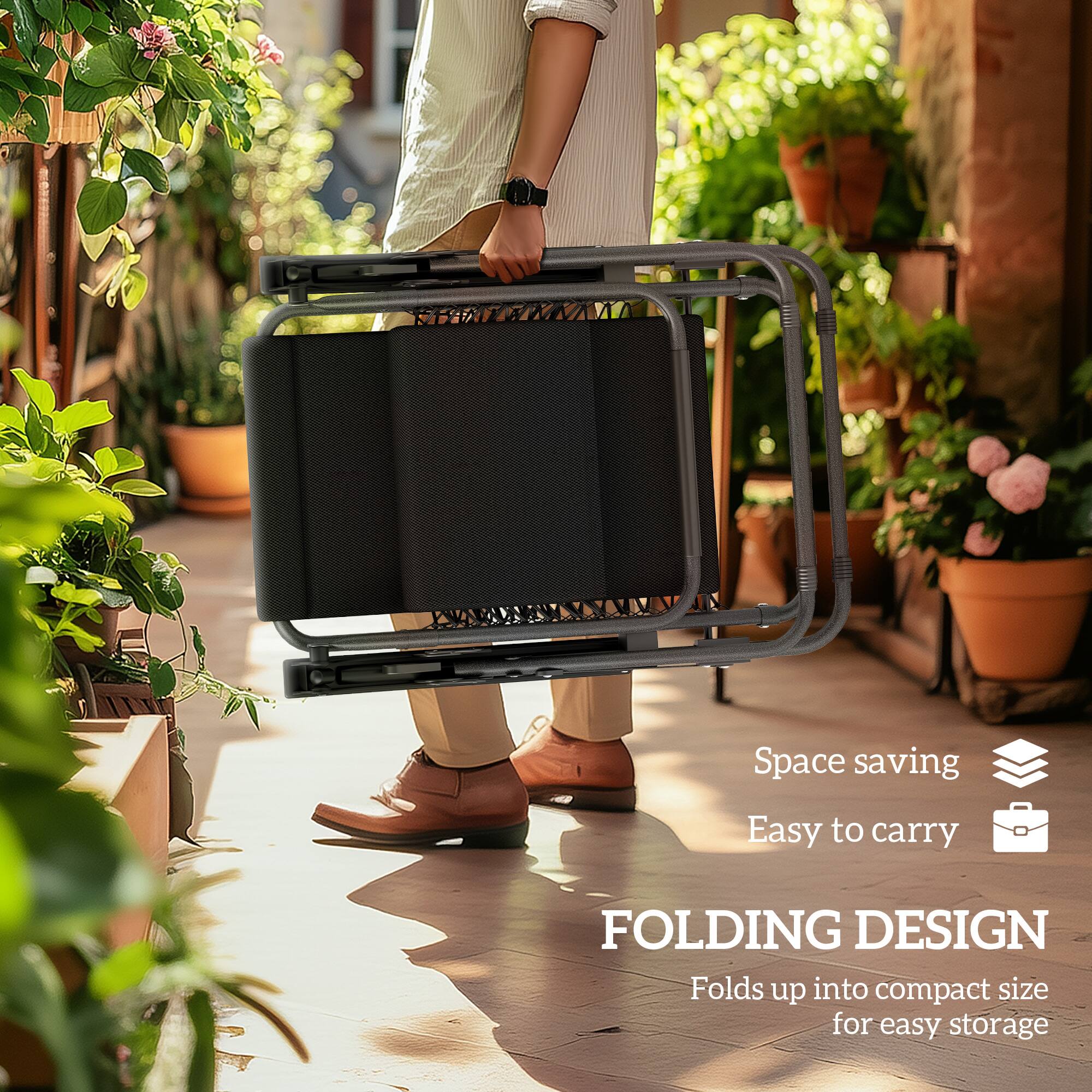 Space saving, Easy to carry, FOLDING DESIGN, Folds up into compact size for easy storage