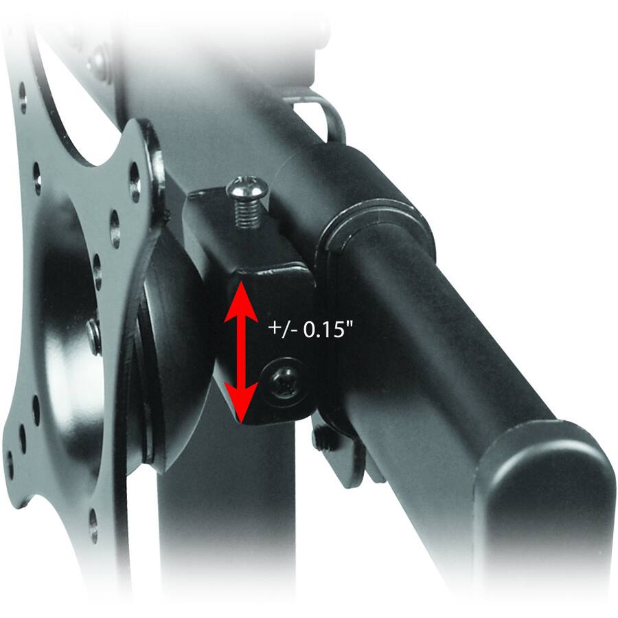 Alt View 6. SIIG - Dual Monitor Desk Stand - 13" To 27" - Black.