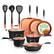 nutrichef NON-STICK COOKWARE PROFESSIONAL KITCHENWARE 14 PIECE