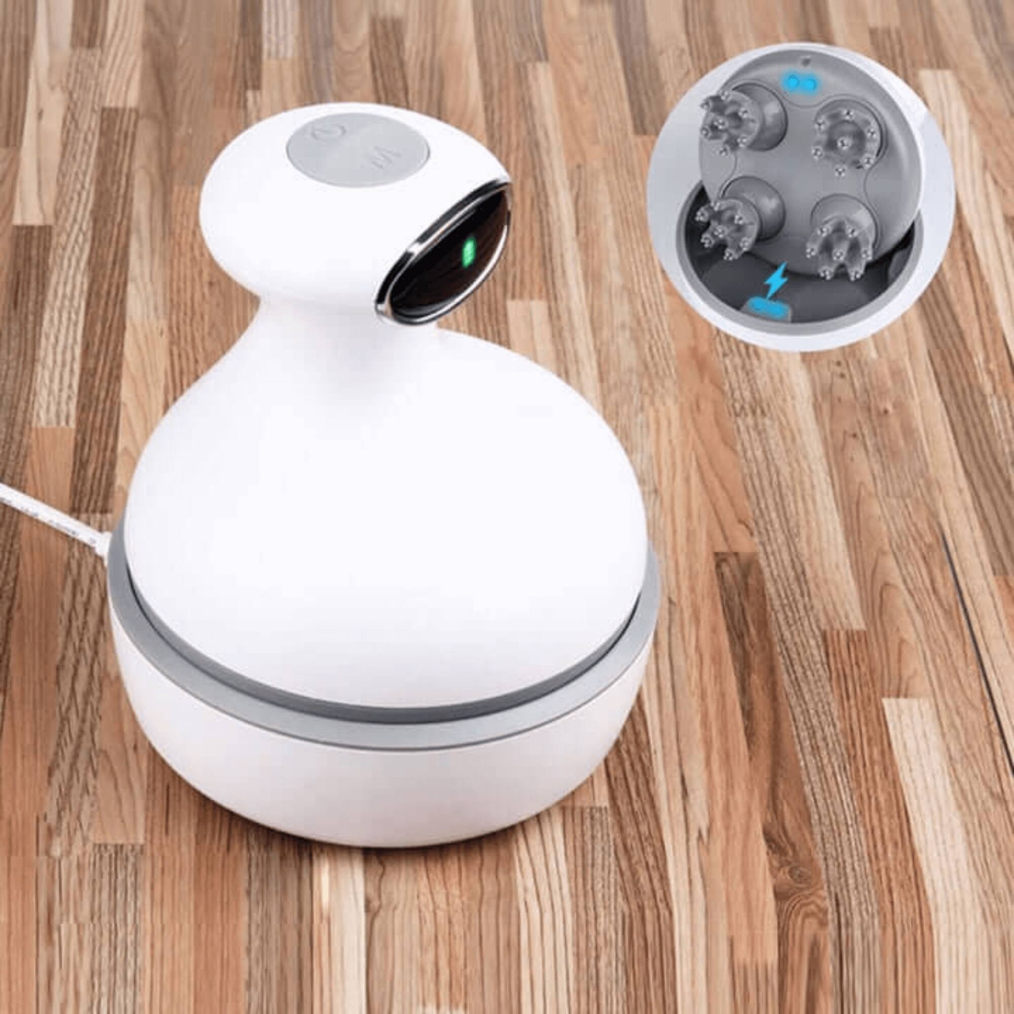 Alt View 4. Bella2Bello - Armona Electric 3D Vibrating Scalp Head & Body Massager.