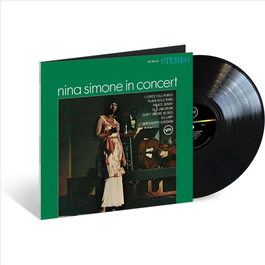 Front. Nina Simone in Concert [LP].