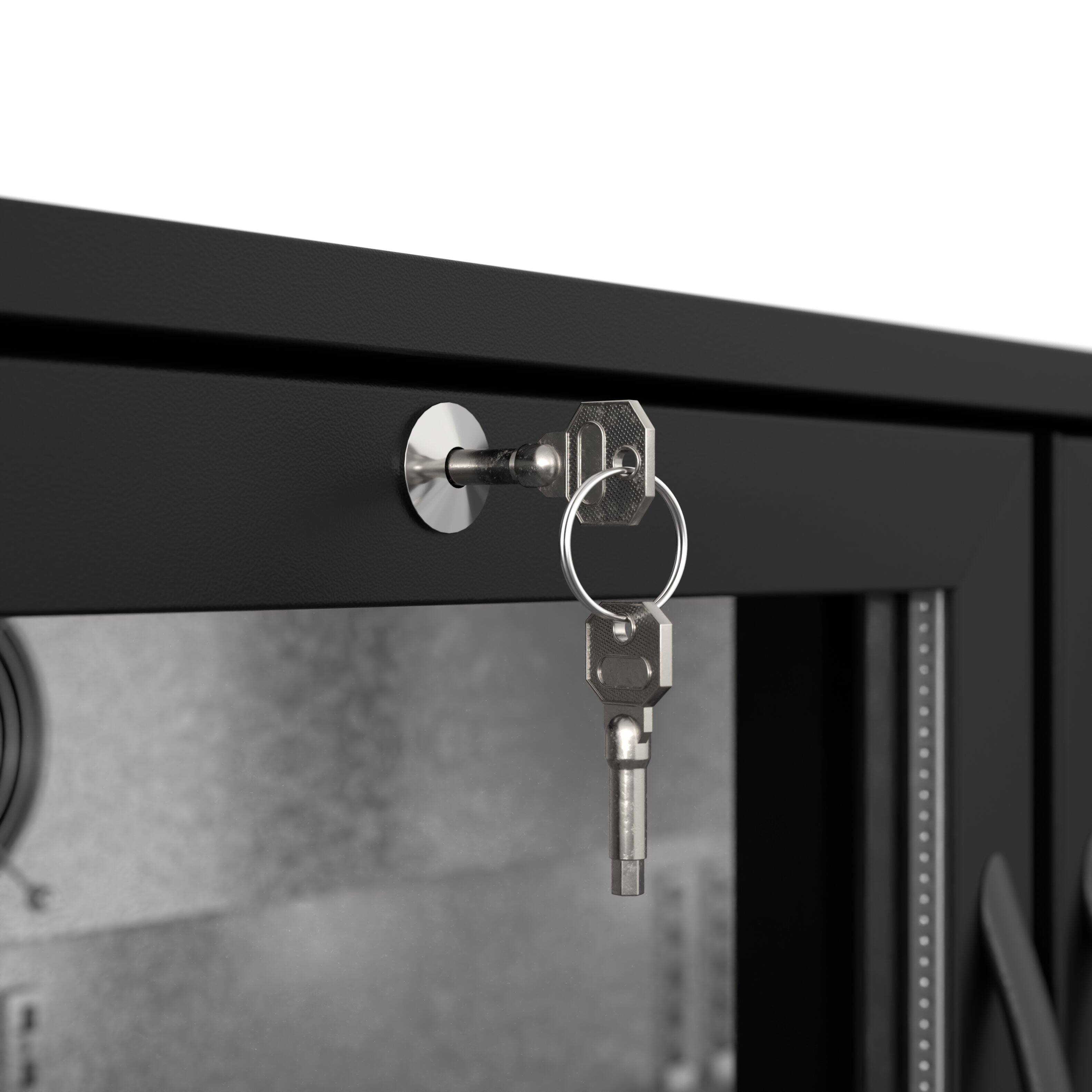 Alt View 10. Koolmore - 53 in. Three-Door Back Bar Refrigerator - 11 Cu Ft. BC-3DSW-BK - Black.