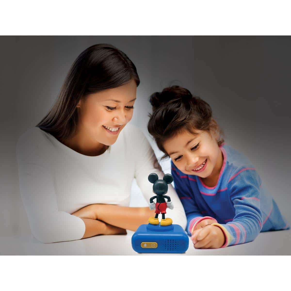 Lexibook Disney Mickey Digital Alarm Clock with 3D Night Light