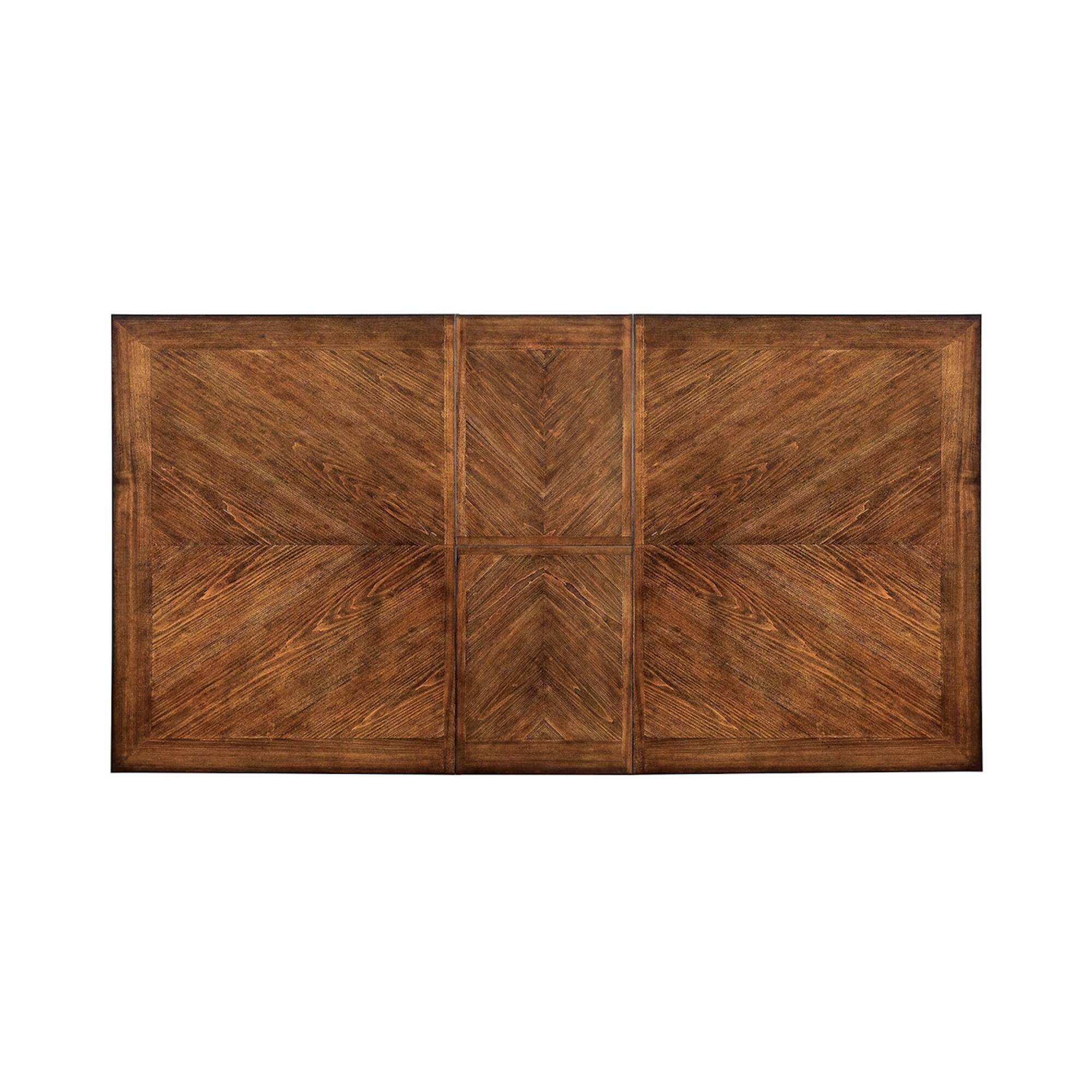 Alt View 3. Manhattan Lane - Bey 7pc Dining Table and Chair Set, 60-78 Inch Extendable, White Brown - White, Oak Brown.