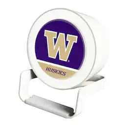 Keyscaper - Washington Huskies Night Light Wireless Charger And Bluetooth Speaker - Multicolor
