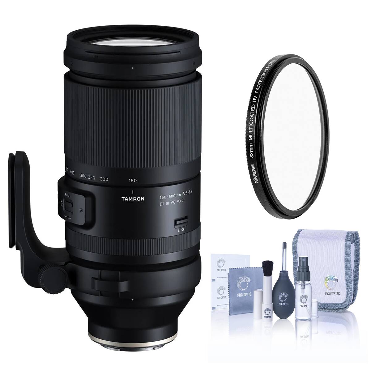 400 300 250 200 FULL

150 TAMRON

150-500mm F/5-6.7 Di III VXD G2

FILTER UV PROTECTION MULTICOATED 82mm TIFFEN

LOCK

PRO OPTIC

PRO OPTIC

PRO OPTIC

OFFIC

2019,094

MODIC

680