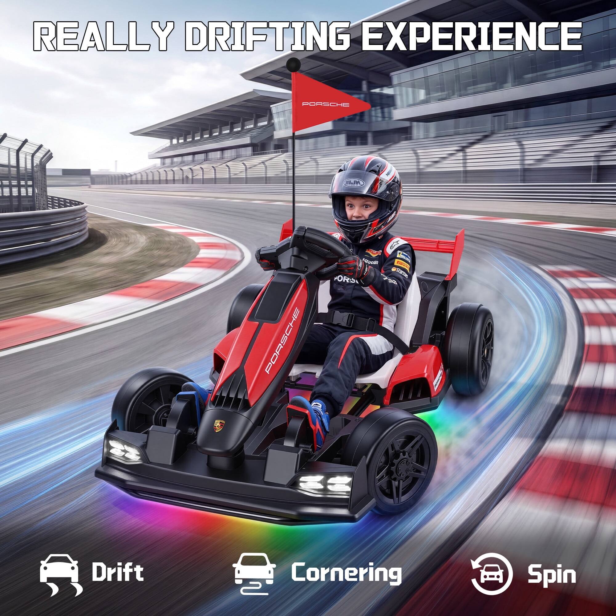 REALLY DRIFTING EXPERIENCE

PORSCHE

Drift
Cornering
Spin