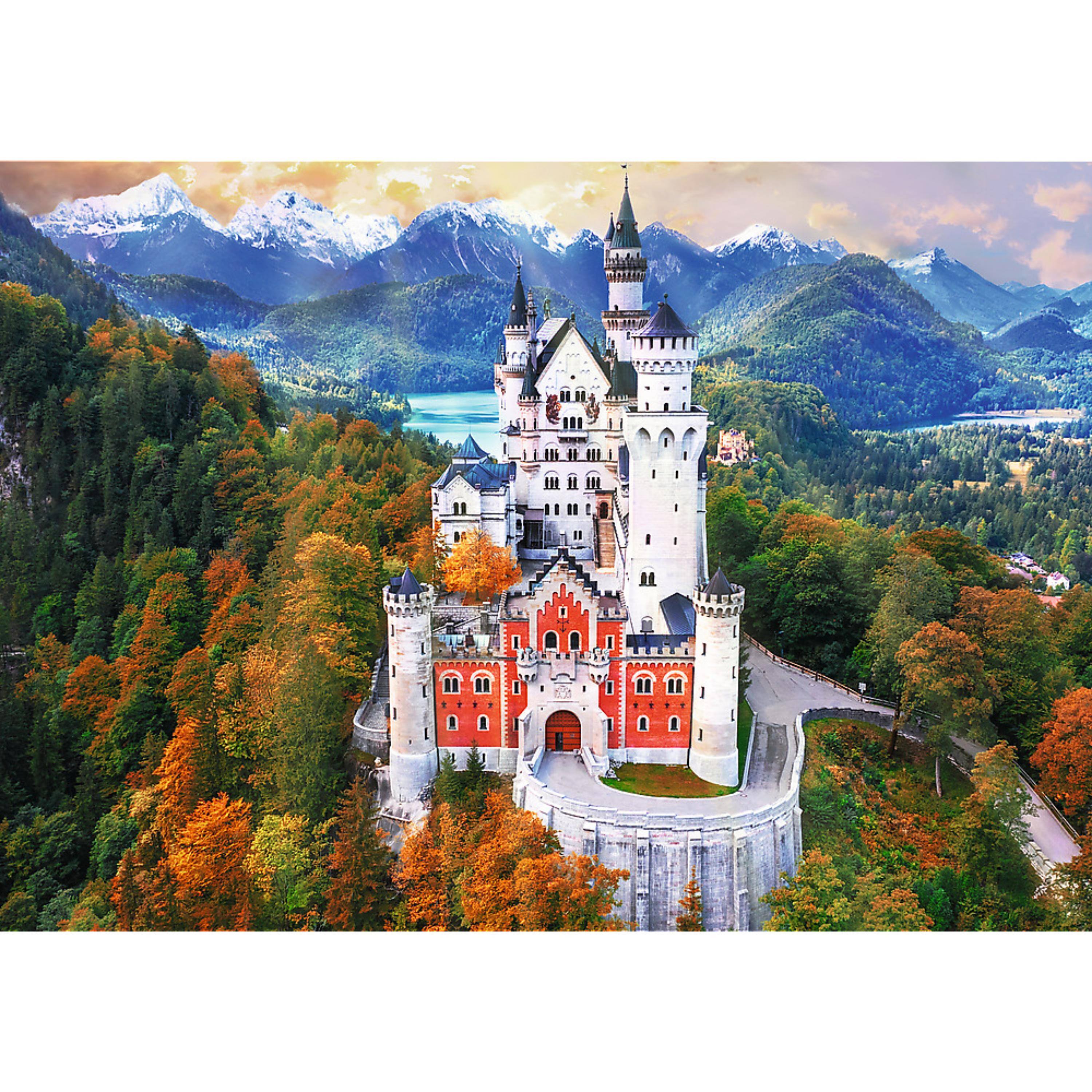 Alt View 1. Trefl - Trefl Premium Plus 1000 Piece Puzzle - Neuschwanstein Castle, Germany.