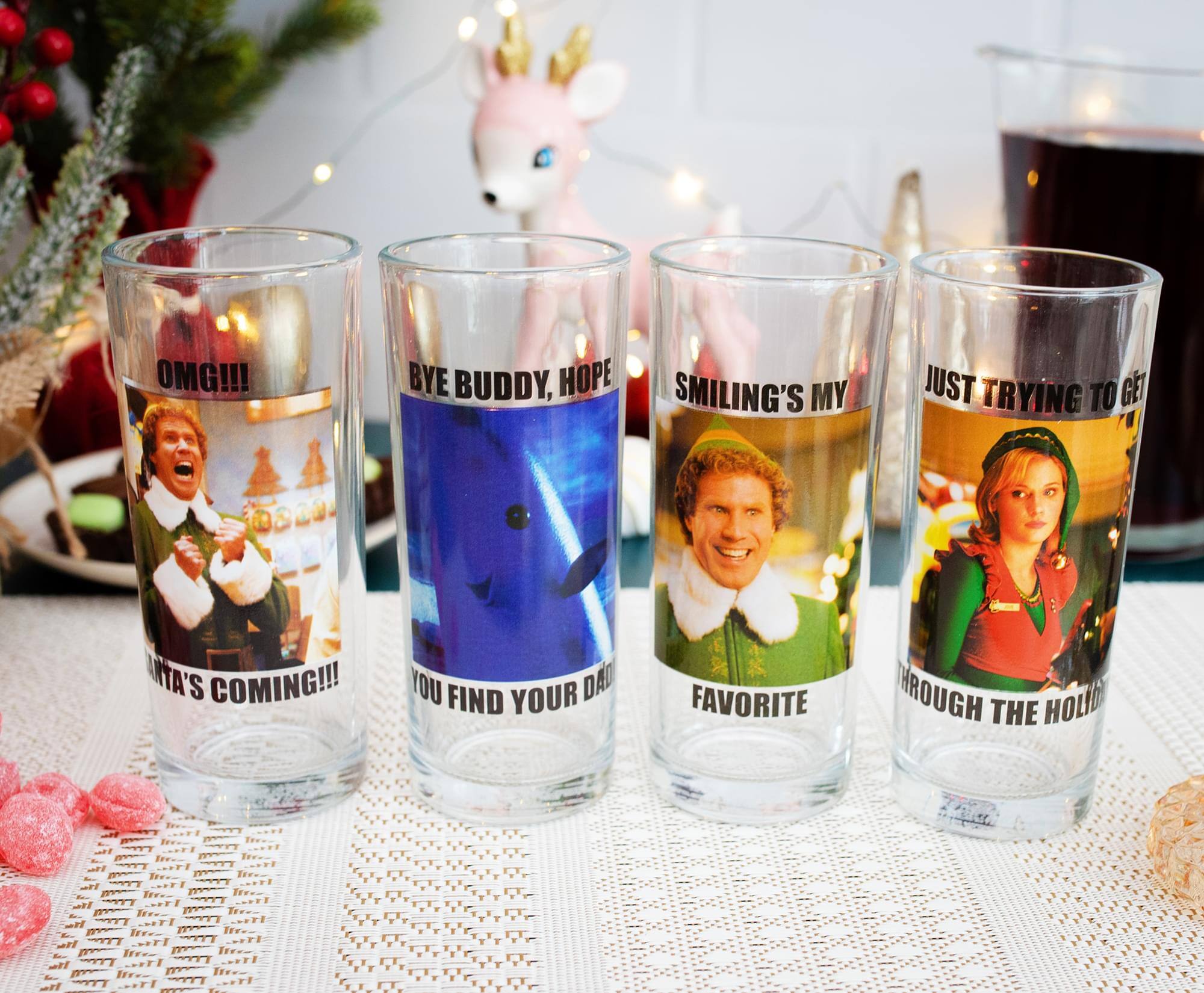 Silver Buffalo Elf Quotes Tumbler Glasses - Thumbnail 4