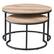 Alt View 14. CorLiving - Fort Worth Wood Grain Finish Nesting Coffee Table - Brown.