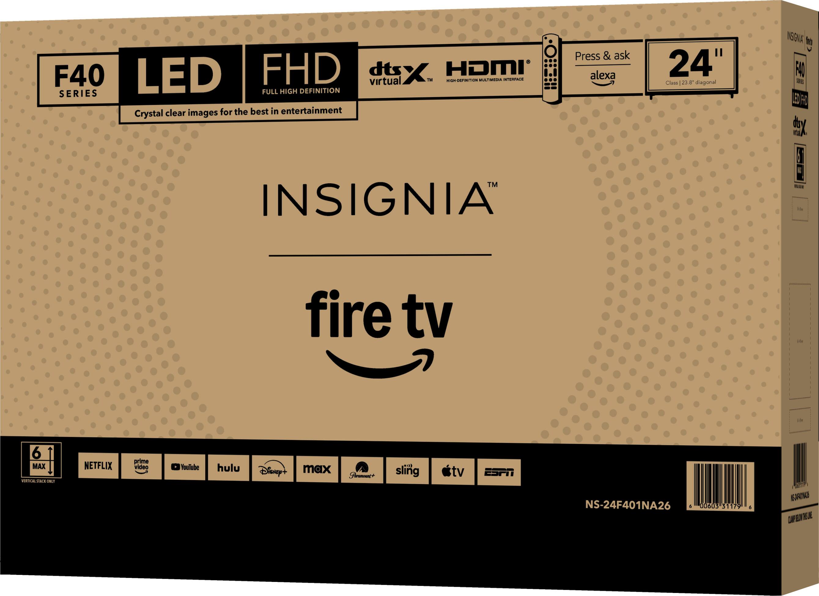 Insignia 24" Class FHD 1080p LED TV (NS-24F401NA26)