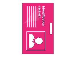 Fellowes - Thermal Laminating Pouches, ID Tag, 10 Mil, 100/Pack - Clear