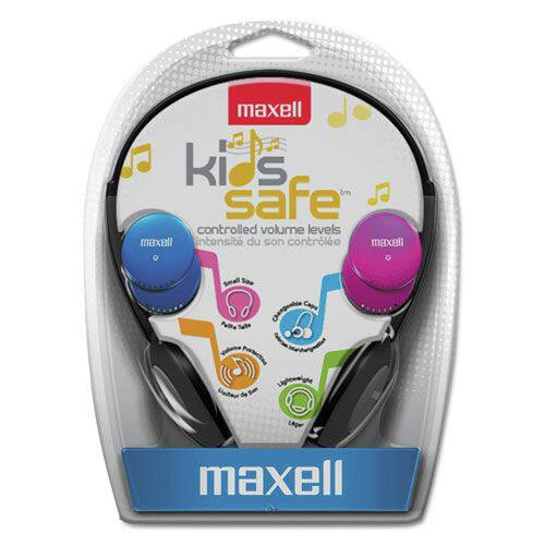 maxell kids safe™ controlled volume levels maxell intense du son contrôlé maxell