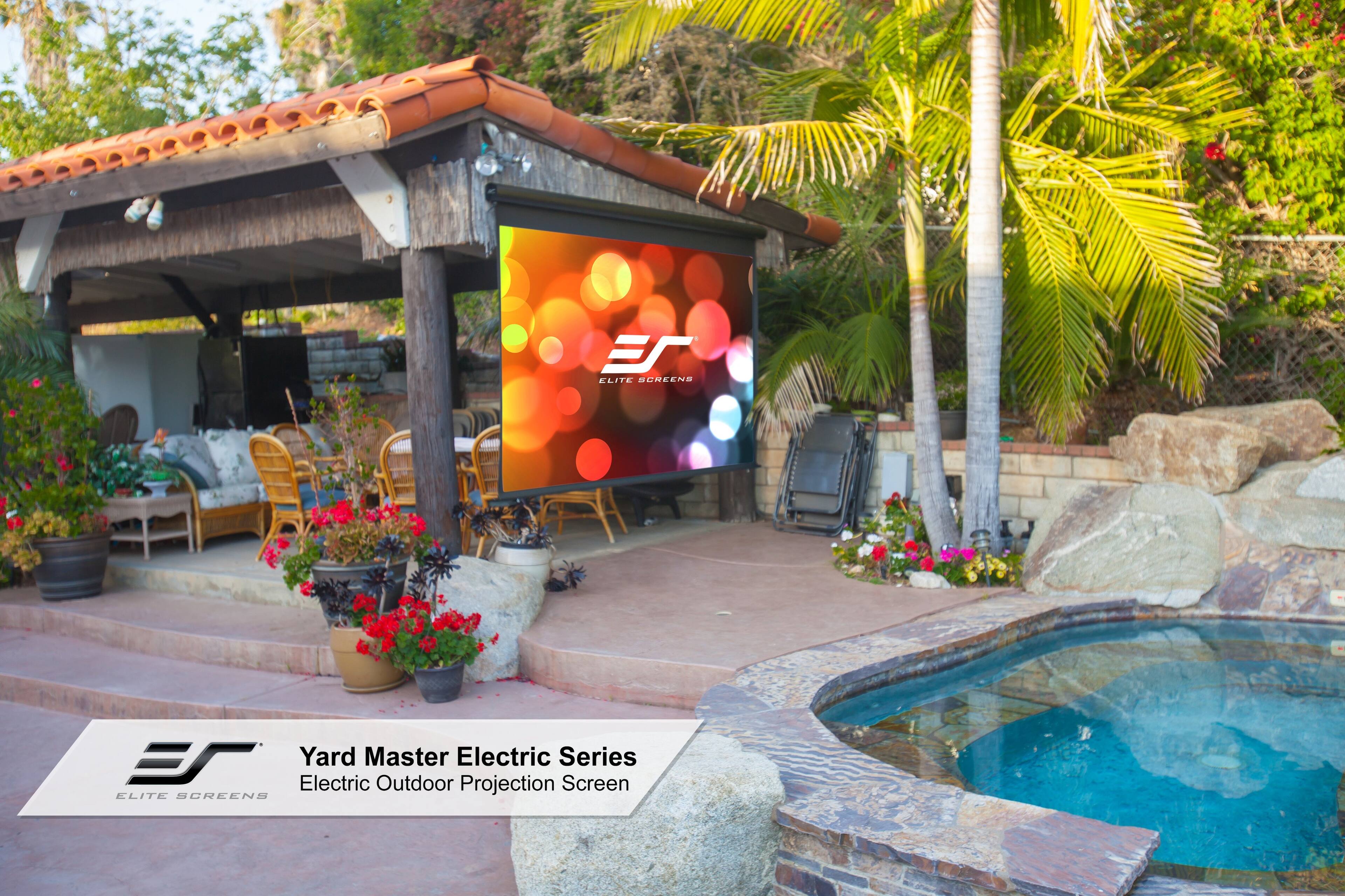 Yard Master Electric Series  
Electric Outdoor Projection Screen  

ELITE SCREENS
