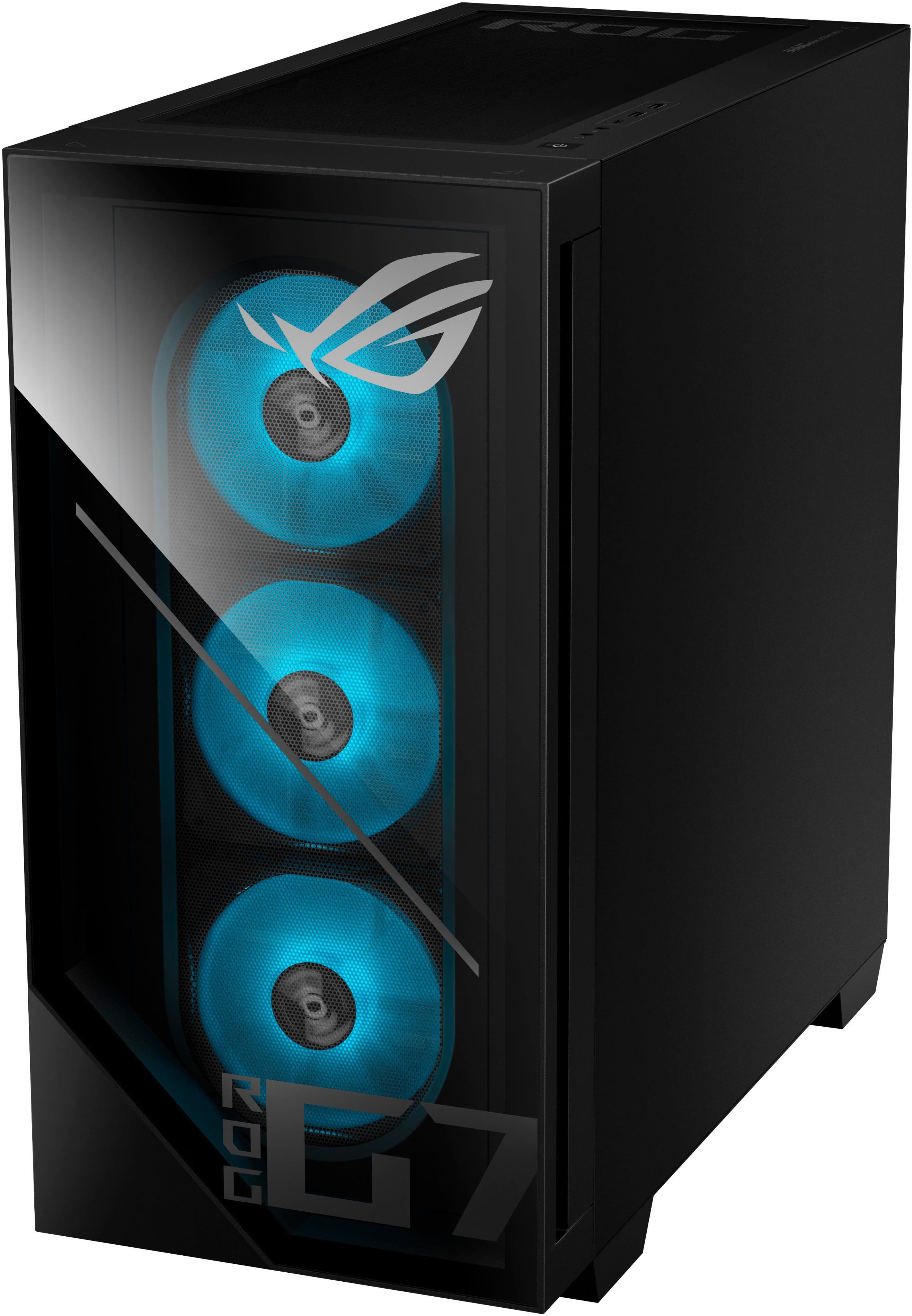 Alt View 13. ASUS - ROG G700 Gaming Desktop - Intel Core Ultra 7 265KF - 32GB Memory - NVIDIA GeForce RTX 5080 16GB - 2TB SSD - Black.