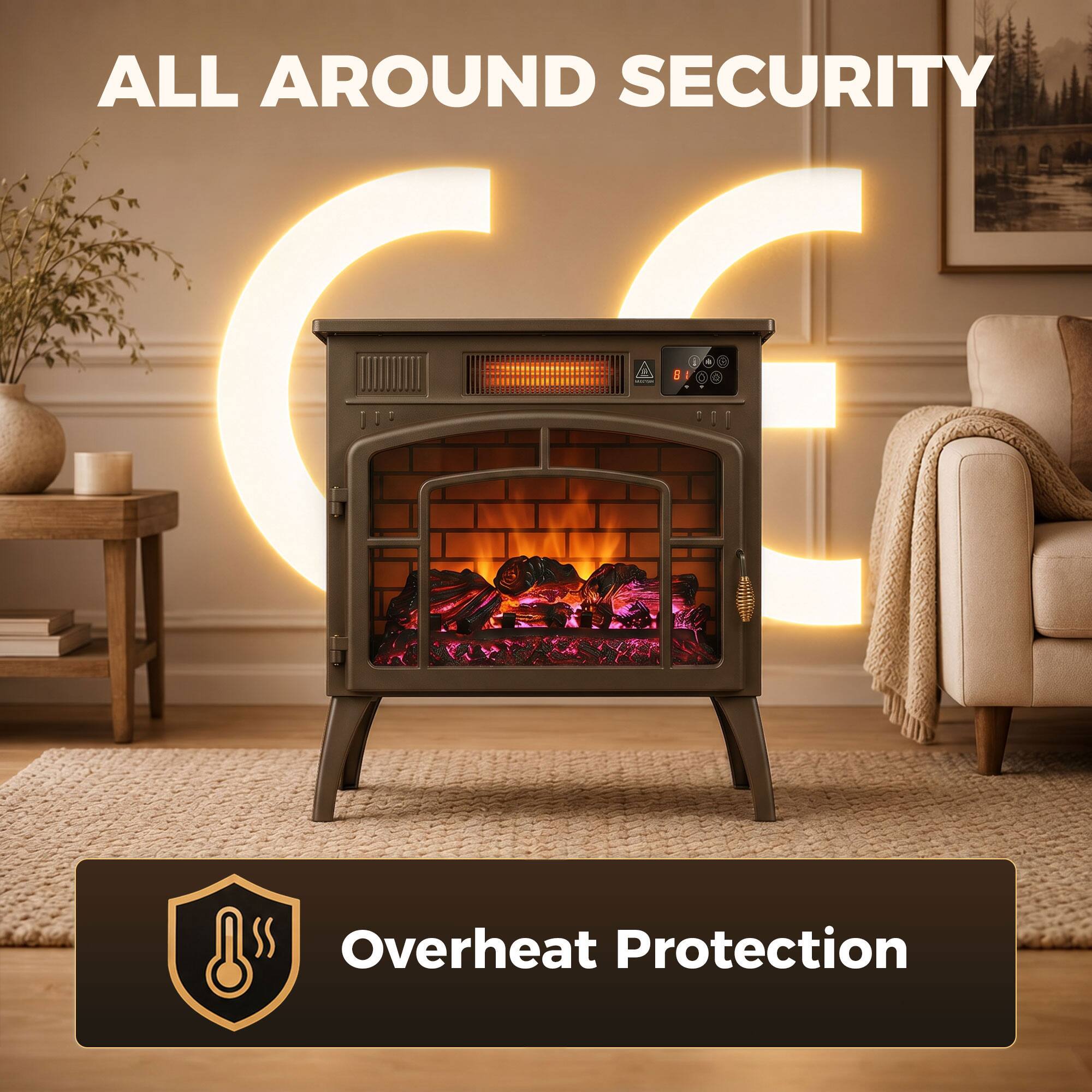 ALL AROUND SECURITY

Overheat Protection