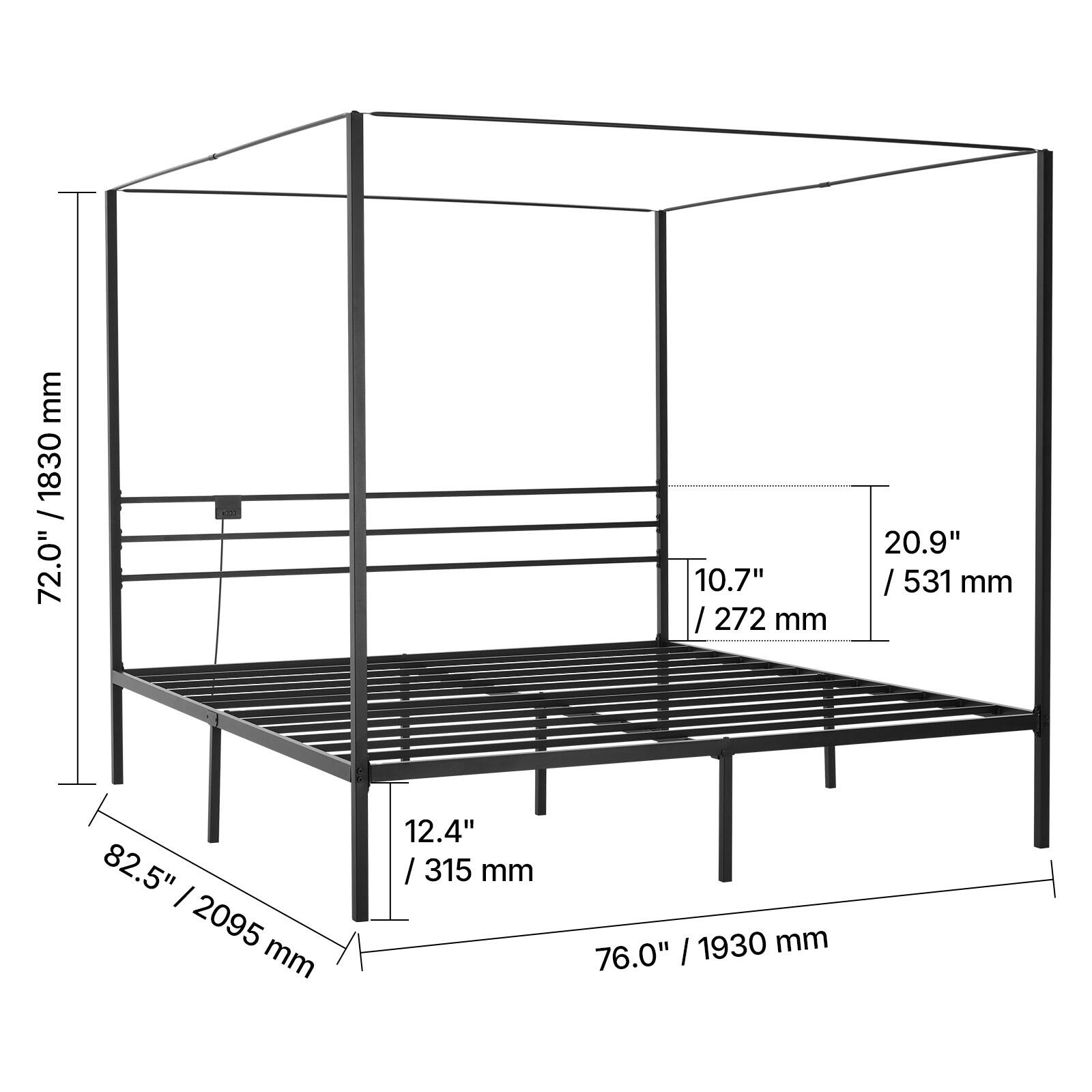 - Height: 72.0" / 1830 mm
- Width: 76.0" / 1930 mm
- Depth: 82.5" / 2095 mm
- Shelf Height: 12.4" / 315 mm
- Shelf Width: 10.7" / 272 mm
- Shelf Depth: 20.9" / 531 mm
