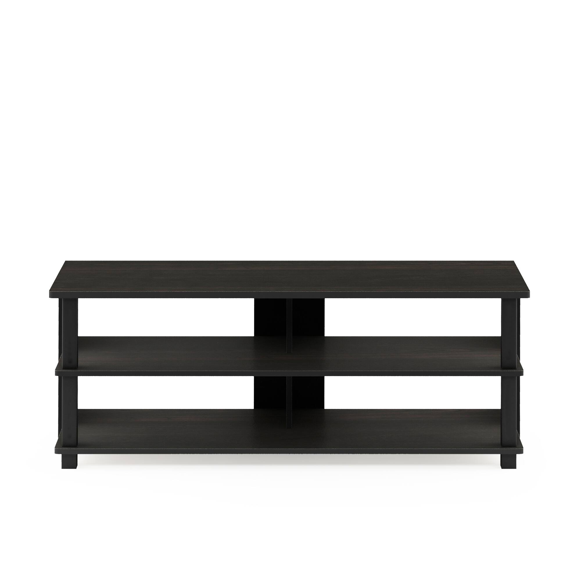 Alt View 2. Furinno - Sully 3-Tier TV Stand for TV up to 48 - Espresso/Black.