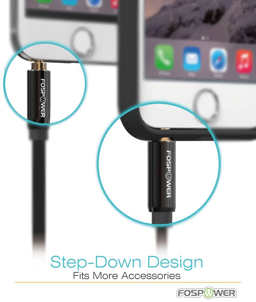 FOSPOWER, Step-Down Design, Fits More Accessories
