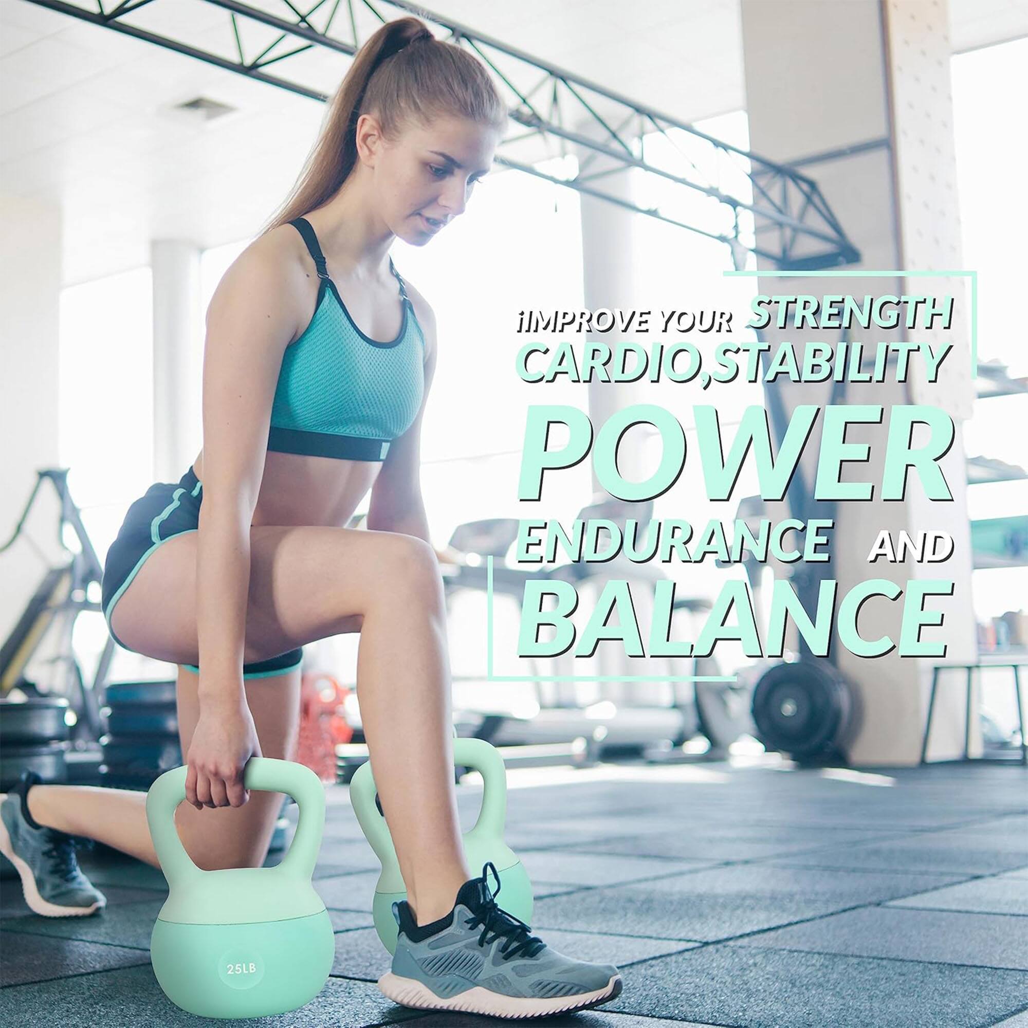 IMPROVE YOUR STRENGTH, CARDIO, STABILITY, POWER, ENDURANCE AND BALANCE

25LB