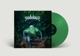 Godslave - Positive Aggressive - Green - VINYL LP