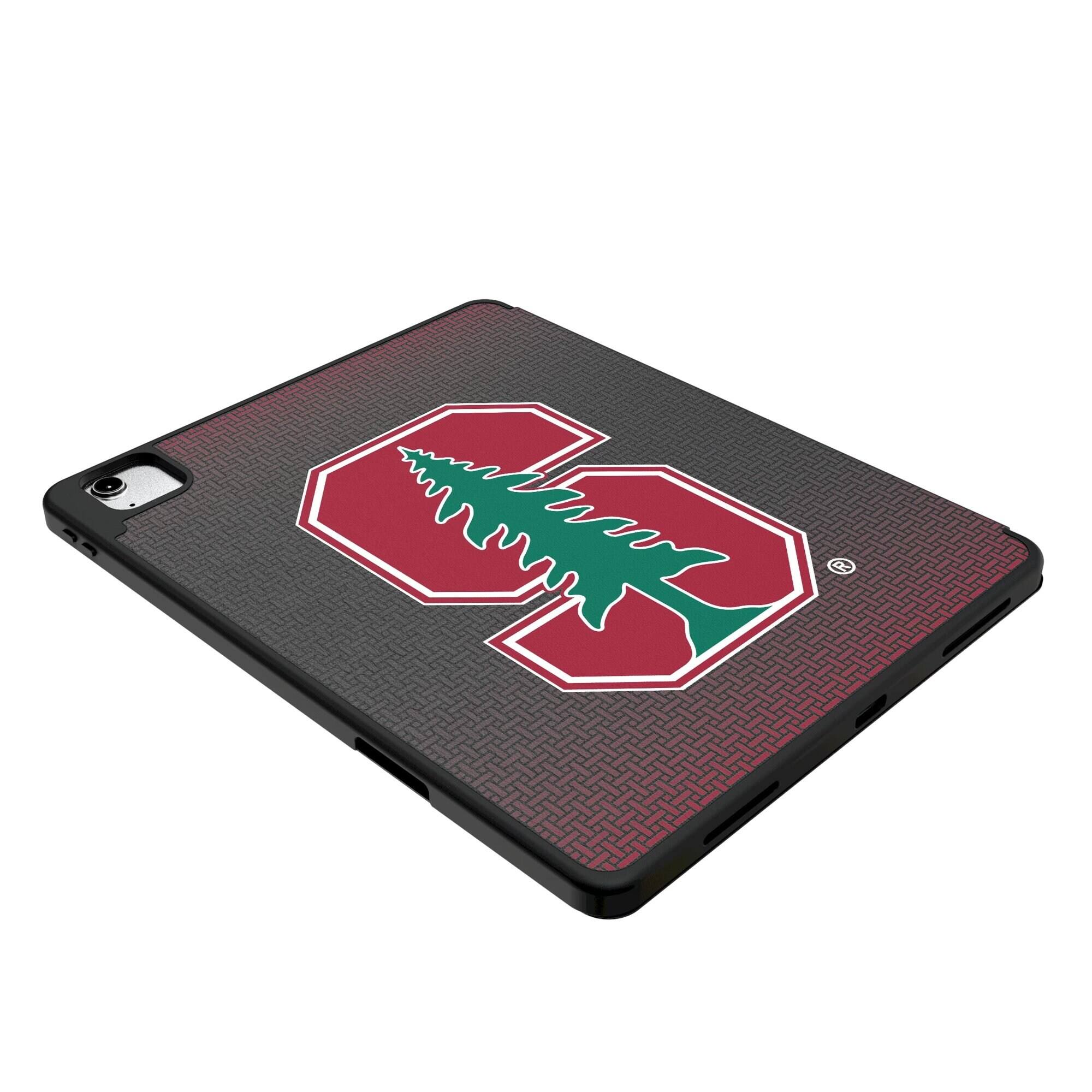Alt View 2. Keyscaper - Stanford Cardinal iPad Case - 13in Air M2/M3 - Black.