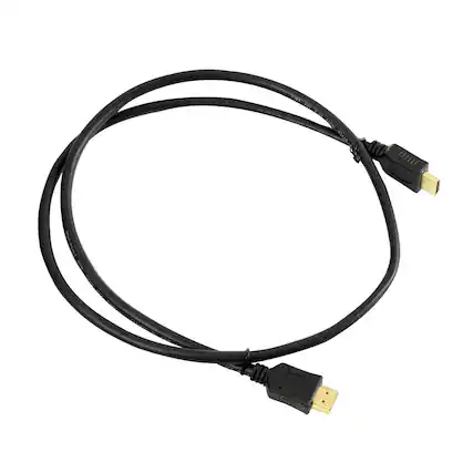 Front. Pyle - Pyle Home 3-Feet High Speed HDMI Cable - HDMI Adapter w/ 24K Gold-Plated Connectors,Quad-Shielding Insulation for TV.