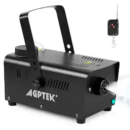 AGPtek - Automatic Spray Smoke Machine Fog Machine - Black