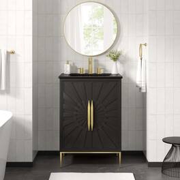 Awaken Bathroom Vanity Basin Included by Modway - Black Black