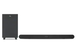 TCL - Refurbished Excellent - 2.1 Ch Soundbar w/ Wireless Subwoofer Alto 6+ TS6110-NA, 240W, Dolby Digital, Roku TV Ready, Specialized Sound Modes - Black