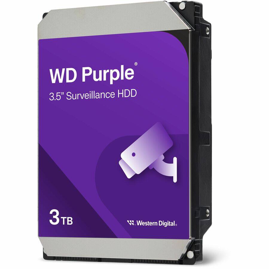 WD Purple  
3.5" Surveillance HDD  
3TB  
Western Digital
