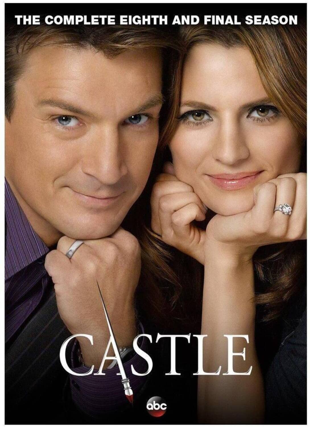 Front. Castle: The Complete Eighth and Final Season - DVD.