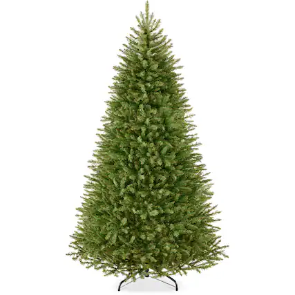 Front. Best Choice Products - Best Choice Products 7.5ft Premium Hinged Nordic Fir Christmas Tree Holiday Decoration w/ Foldable Metal Base - Green.