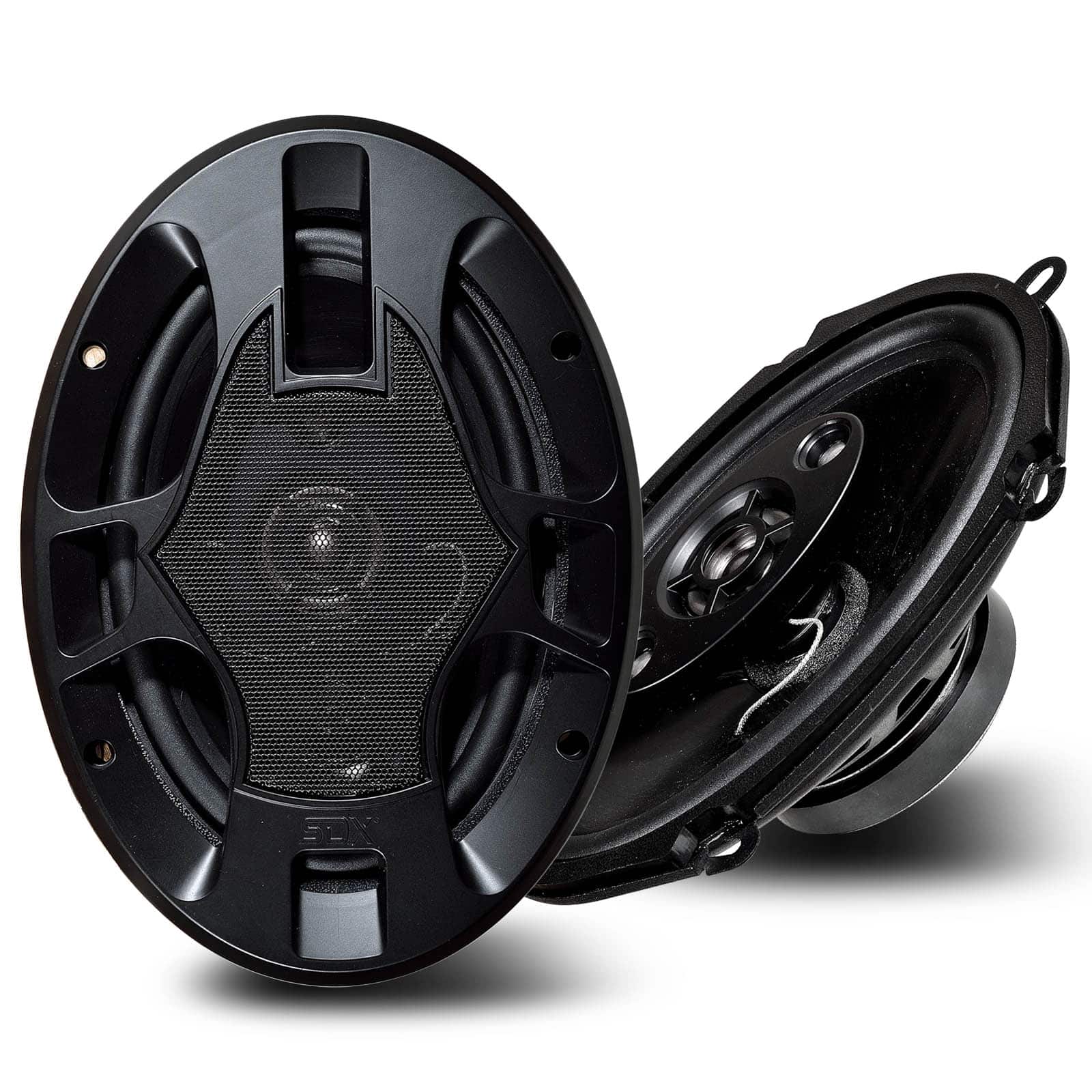 SDX - 5"X7" / 6'x8" 4-Way Car Speaker - Black