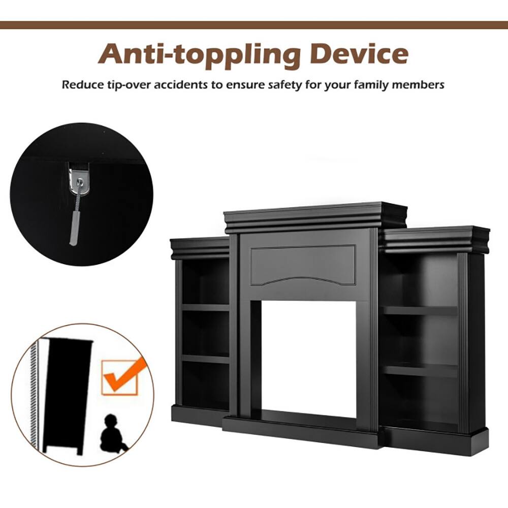 Anti-toppling Device  
Reduce tip-over accidents to ensure safety for your family members