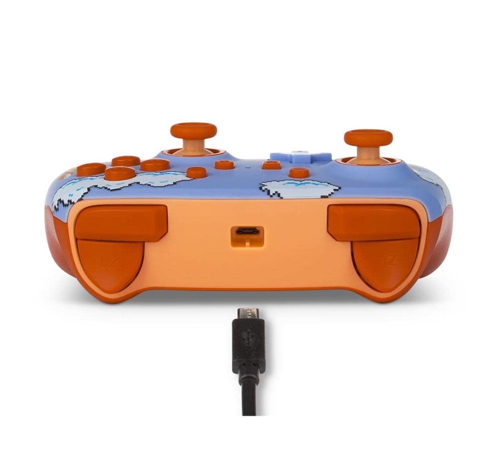 Back. PowerA - Nintendo Switch Super Mario Bros. Enhanced Wired Controller.