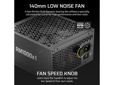 CORSAIR RM1000x Fully Modular ATX PSU ATX 3.1 & PCIe 5.1 Compliant CORSAIR RM1000x Fully Modular ATX PSU ATX 3.1 & PCIe 5.1 Compliant
