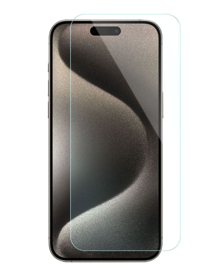 Gadget Guard - Glass Screen Protector for Apple iPhone 15 Pro Max - Clear