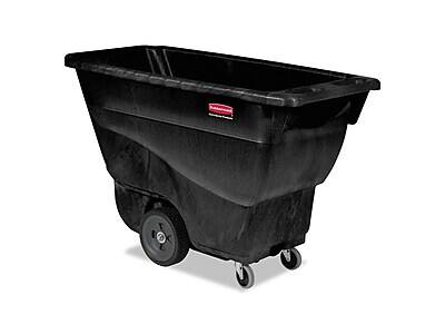 Alt View 1. RubberMaid - Rubbermaid Commercial Tilt Truck, 450 lbs., Black (FG9T1300BLA) - Black.
