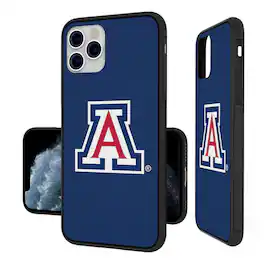 Keyscaper - NCAA - Arizona Wildcats iPhone Solid Design Bump Case - 14 - Multicolor