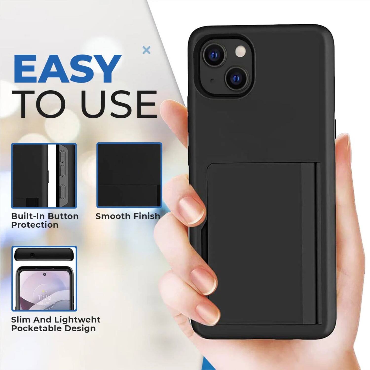 EASY TO USE  
Built-In Button Protection  
Smooth Finish  
Slim And Lightweight Pocketable Design