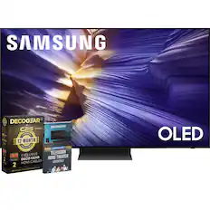 SAMSUNG
OLED
DECOCGEAR CPS BUNDLE
12 MONTH CPS PROTECTION
EXCLUSIVE DECOCGEAR HDMI CABLES
2 PLAN PREMIUM PROTECTION
DECOCGEAR
TELEVISION HOME THEATER ESSENTIALS
BEGINNER GUIDE