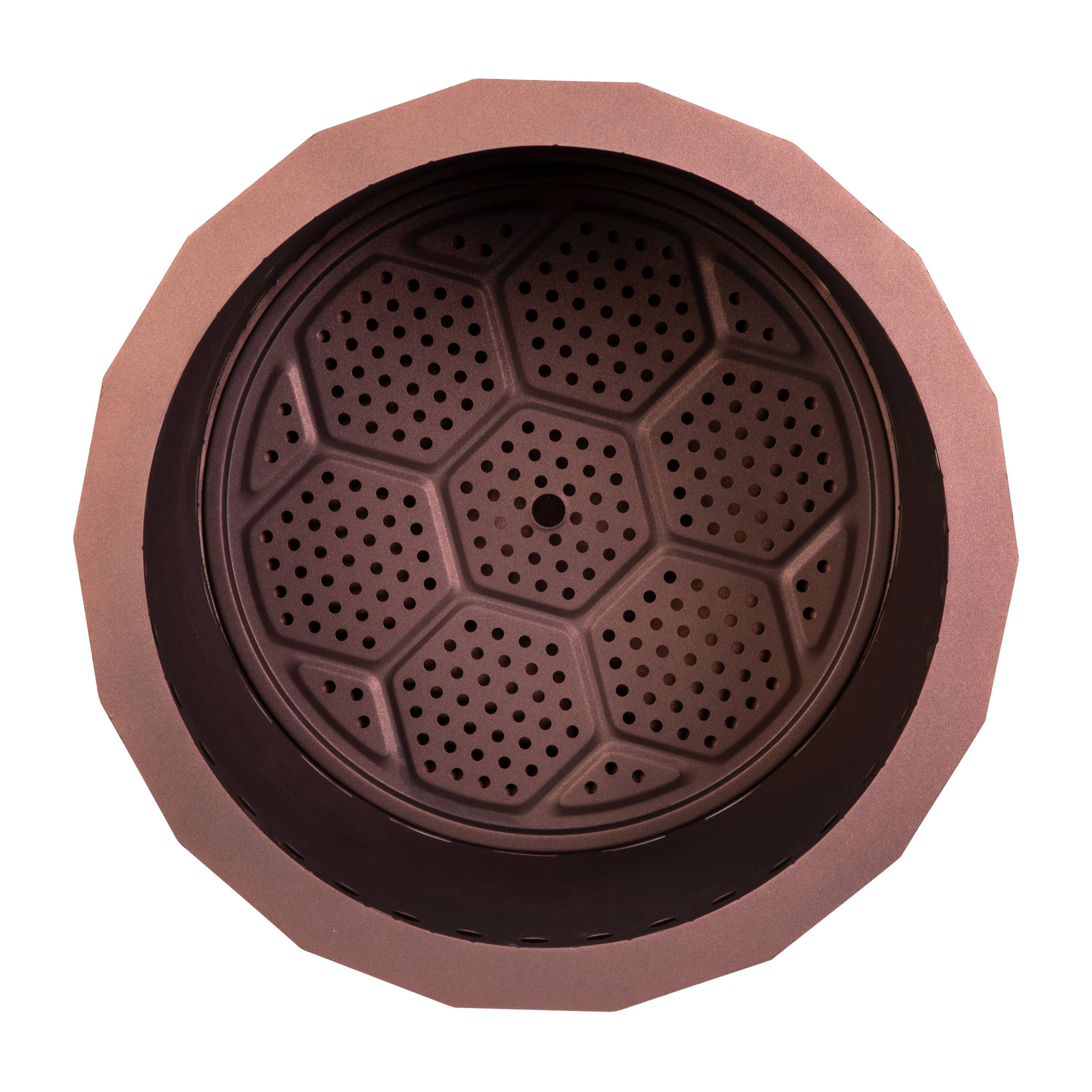 Alt View 8. Emma + Oliver - Hestia Steel Portable Smokeless Wood Burning Firepit with Waterproof Cover for Outdoor Use - Bronze.