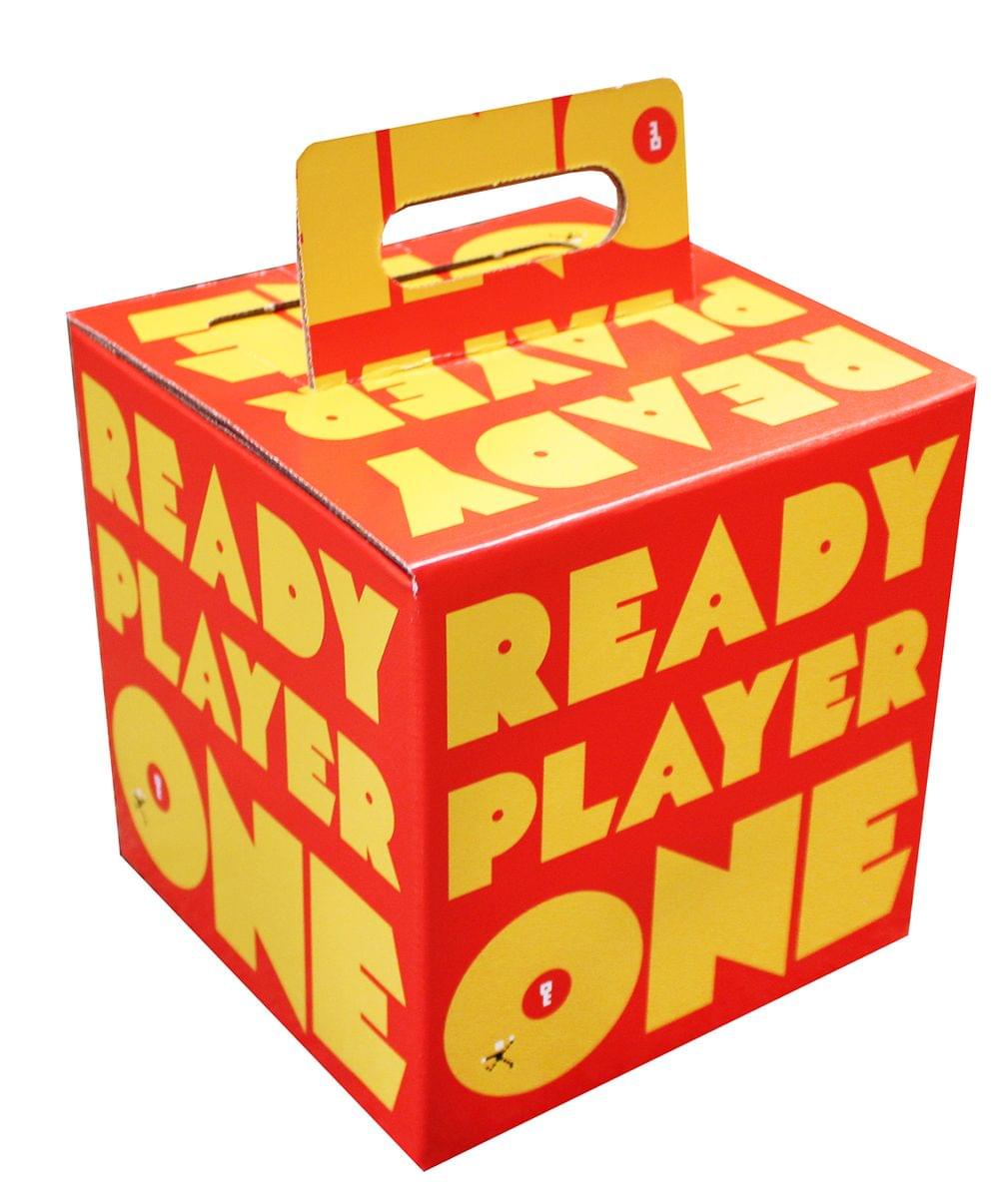 Toynk - Ready Player One 7.75" x 7.75" x 7.75" Flat Empty Gift Box - Multicolored